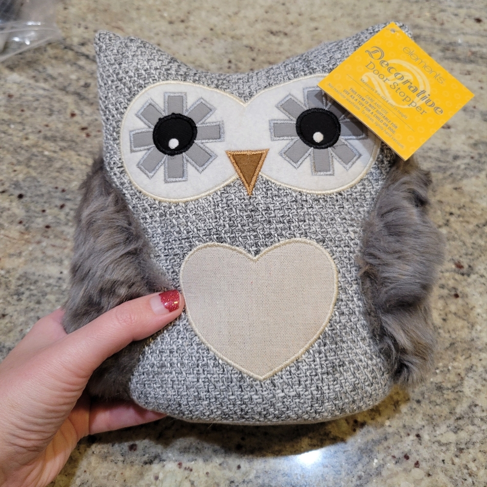 Decorative Owl Door Stop 1N2